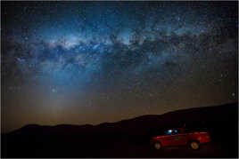 Voie Lactée Chilienne avec lumière Zodiacale