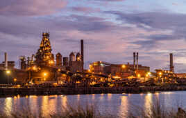 ArcelorMittal by Night