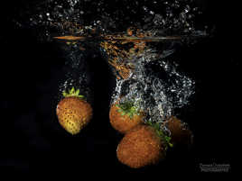 Fruit dans l eau