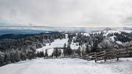 au loin le Mont d'Or