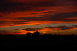Derniers rayons sur les monts de Flandre