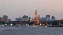 Bangkok depuis le fleuve