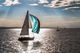 toutes voiles dehors....