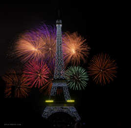 champ de mars le 14 juillet 2019