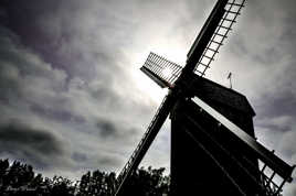 Moulin en contre jour