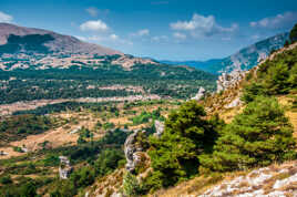 Plongée sur la vallée