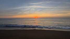 Le soleil se lève sur la Méditerranée