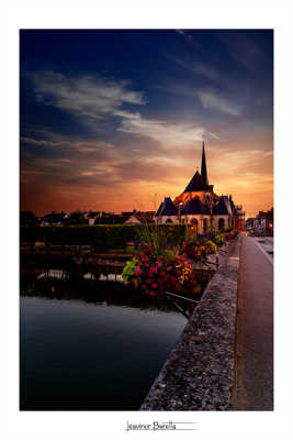 L'église de Nemours ...