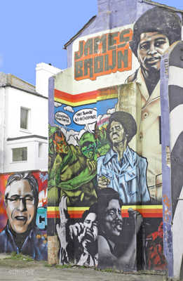 Fresque James Brown