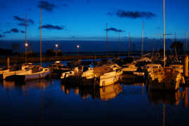 le port la nuit