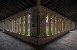 Abbaye de Charlieu, le cloitre