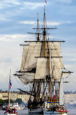 depart de l'Hermione