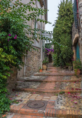 Les Hauts de Cagnes, ruelle