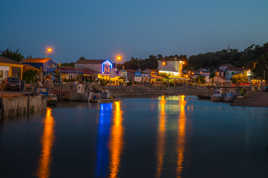 A la tombée de la nuit