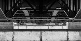 Sous le pont de Genève