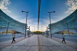 Le siège du groupe Le Monde...