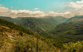 Pano sur les Gorges du Loup