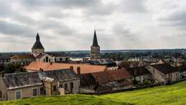 La Charité sur Loire vue des remparts