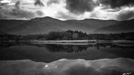 Lac des Escarcets N&B