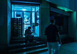Blue night