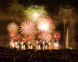 Feu d artifice de Genève