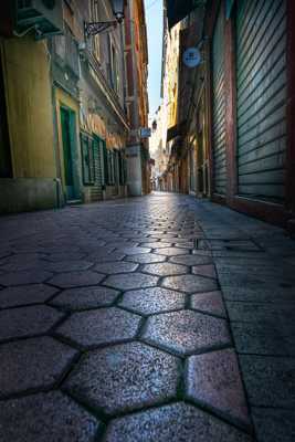 Les pavés du Vieux Nice