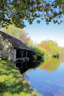 Lavoir retravaillé en style peinture