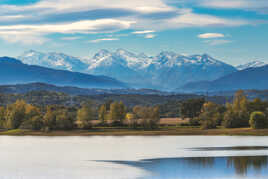 Vue sur les Pyrénées