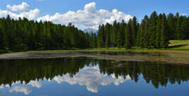 Reflets Lac de Roue