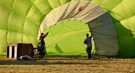 Gonflage du ballon