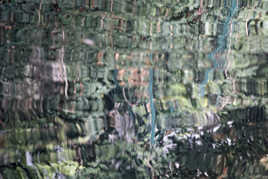 reflets mouvants eau