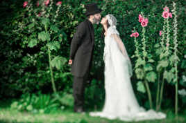 Etincelle en roses trémières