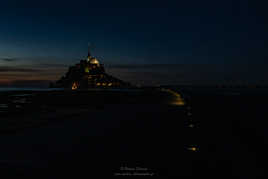 Le Mont à l'heure bleue