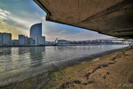 La plage .................beton.