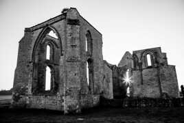 Les vestiges de l'Abbaye des chateliers à La Flotte en Ré