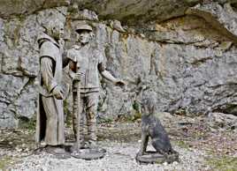 St Bruno, le Marcheur et son Chien