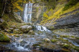Grande cascade du cirque de Saint Même