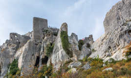 Les Baux, presqu'au même endroit