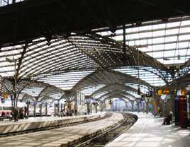 Gare des trains de Cologne