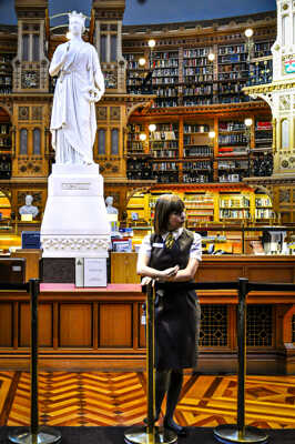 Victoria et la libraire