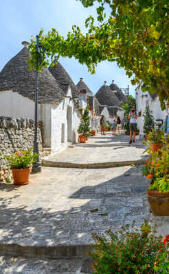 Alberobello, ruelle