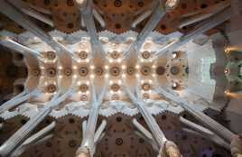 plafond de la sagrada familia
