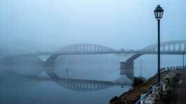 Jour de brouillard sur la Saône