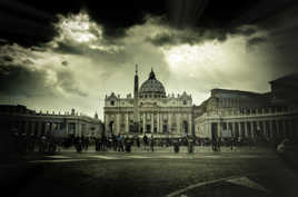 Force divine sur le Vatican