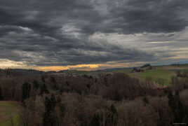 un ciel menaçant