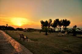 Coucher en Crète