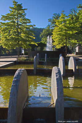 Fontaines à l'arrêt