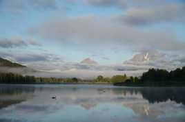 Oxbow Bend au petit matin