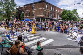 La danseuse et son public