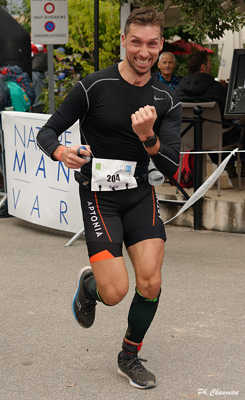 La joie du finisher.